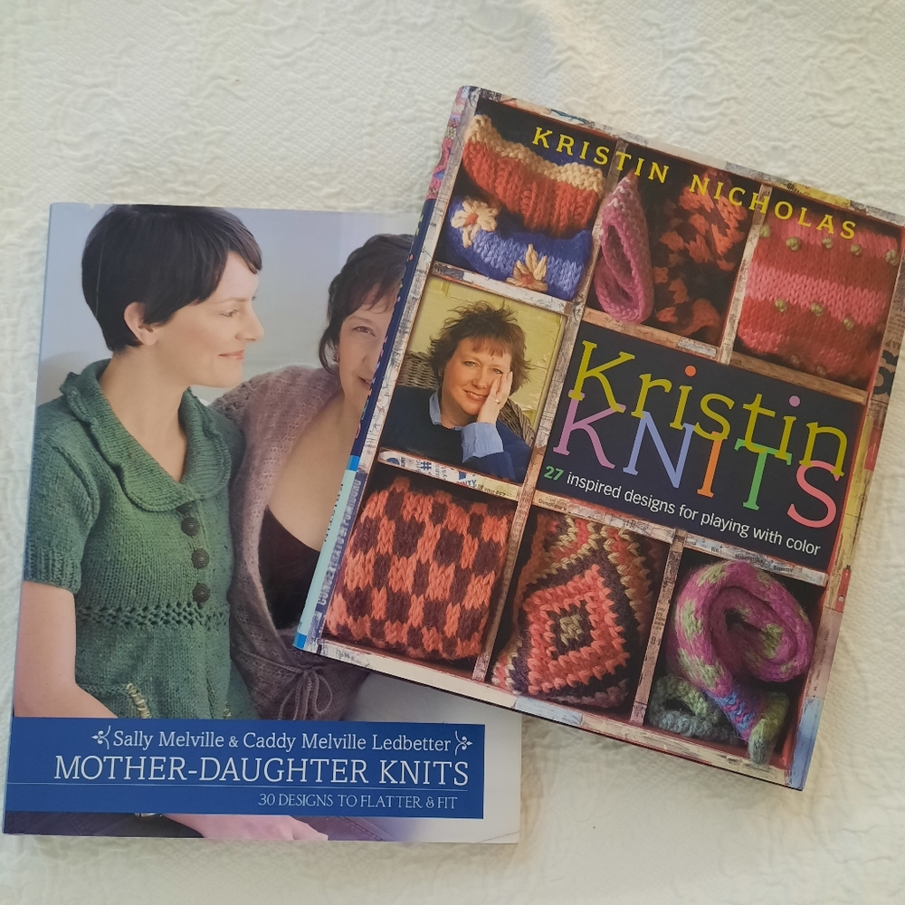 Knitting Books - Sally Melville Mother Daughter Knits - Kristin Nicholas Knits